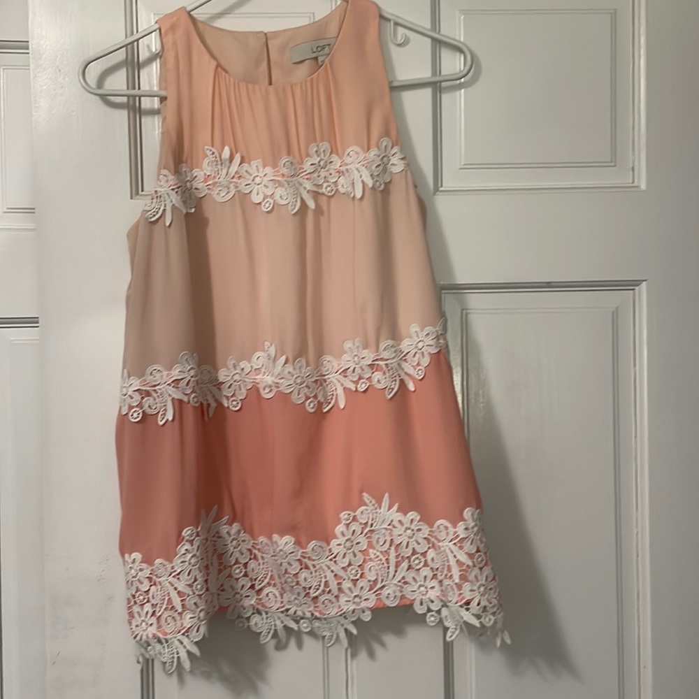 Women’s Loft Babydoll Style, Sleeveless Blouse